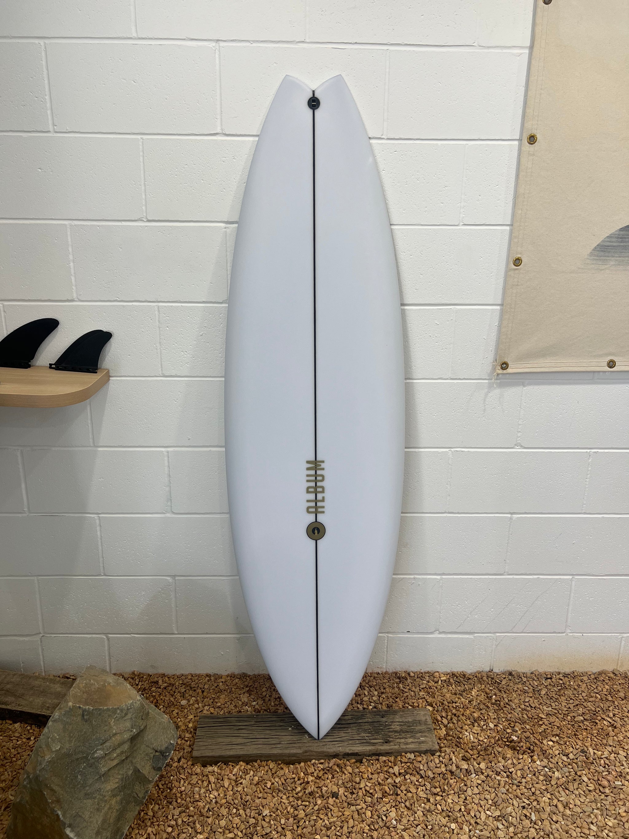 ALBUM SURFBOARD INSANITY 5'6 フューチャーフィン仕様 5'6