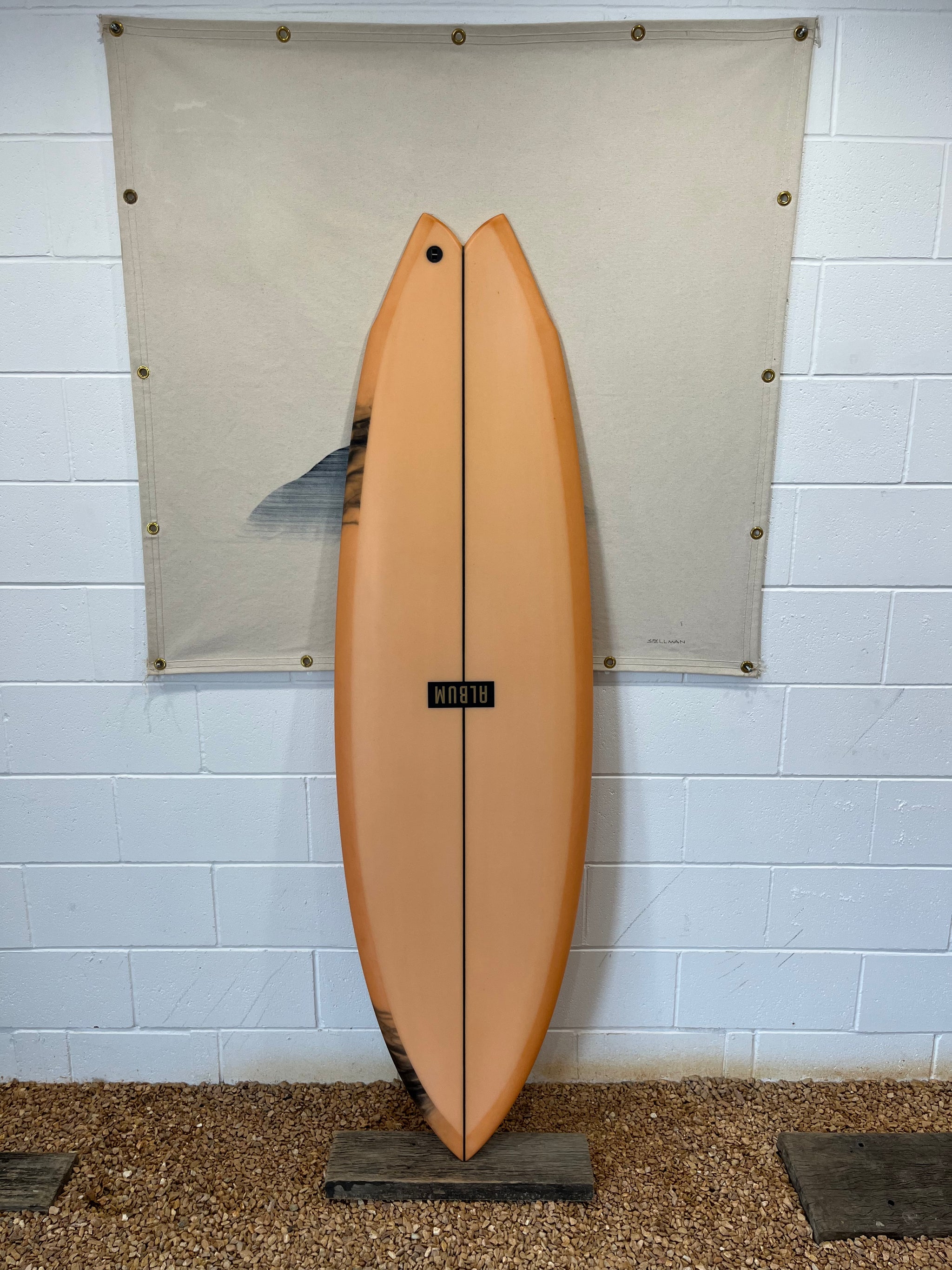 値下！【Album Twinsman 5'7 】XTR custom bord ALBUM Twinsman | Dark Arts Surf